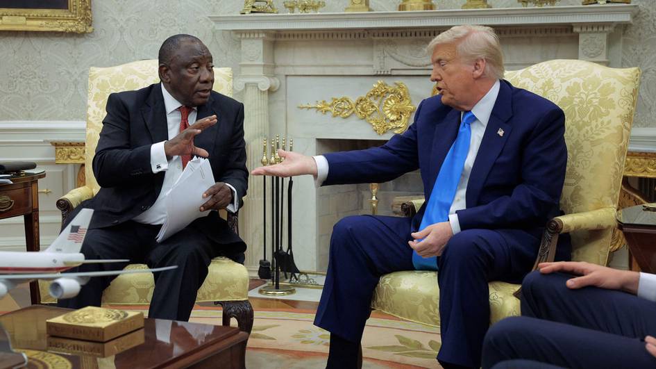 Жанубий Африка президенти Трампни ирқчиликда айблади