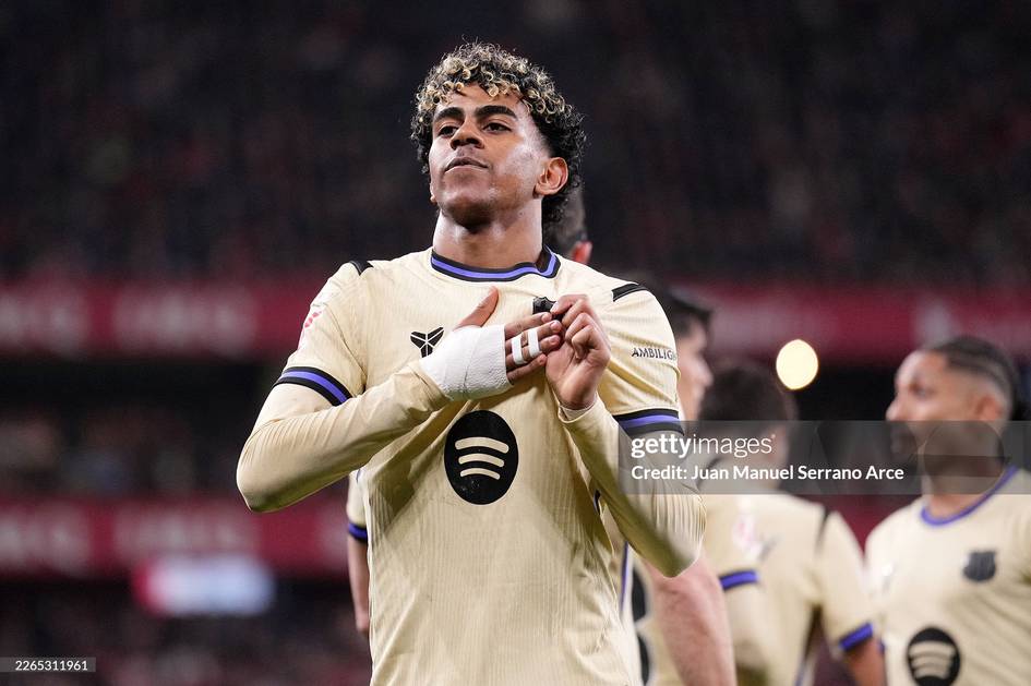 XXI asrda faqat ikki nafar ispaniyalik bir mavsumda Yamaldan ko‘proq gol urgan