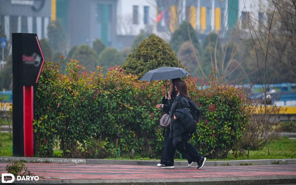 O‘zbekistonning ayrim hududlarida 9-mart kuni qor yog‘ishi mumkin