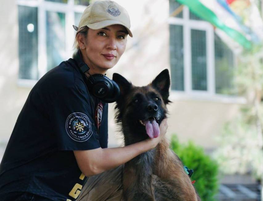 «Женщина в форме должна быть уверенной в себе» –военнослужащая Нацгвардии Узбекистана