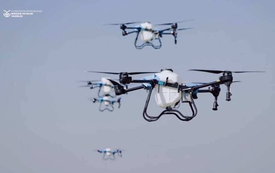 O‘zbekistonga Xitoydan 100 ta dron olib kelindi