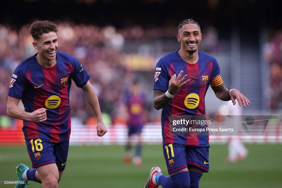 La Liga. “Barselona” o‘z maydonida “Sevilya”ni tor-mor etdi, Rafinyadan — xet-trik