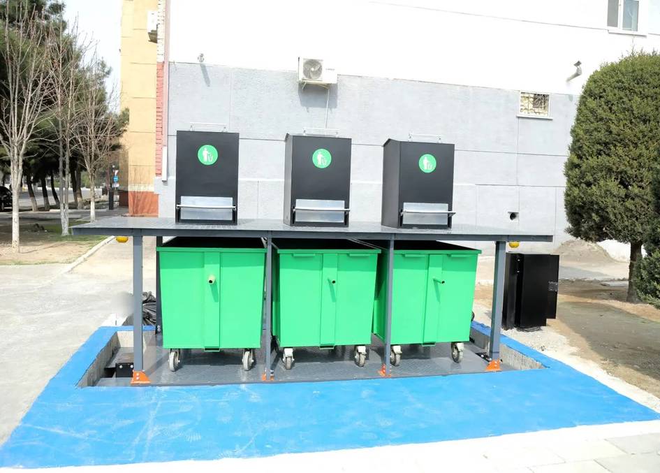 В Намангане организуют подземные контейнеры для бытовых отходов