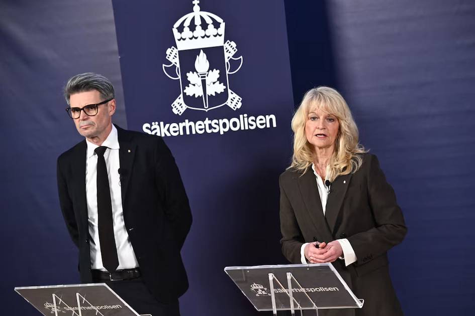 Shvetsiya uchun Rossiya, Xitoy va Eron asosiy tahdiddir — Shvetsiya xavfsizlik xizmati