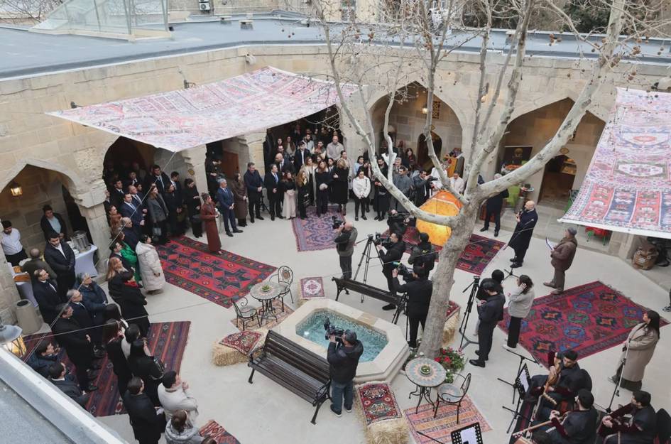 Ozarbayjonda tarixiy “Buxoro karvonsaroyi” restavratsiyadan so‘ng qayta ochildi