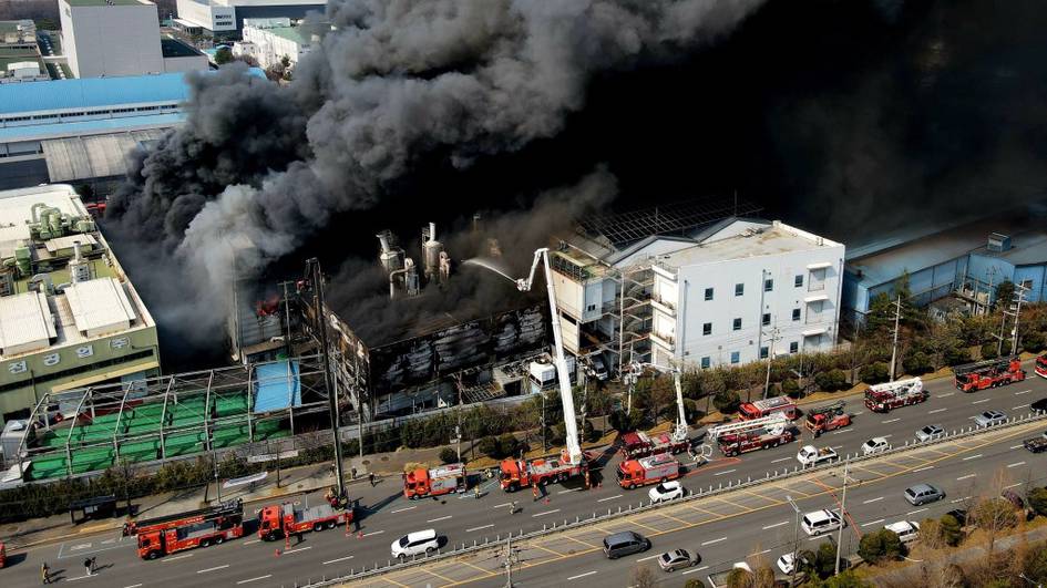 Узбекистанцы не пострадали при пожаре на заводе автозапчастей в Южной Корее — МИД