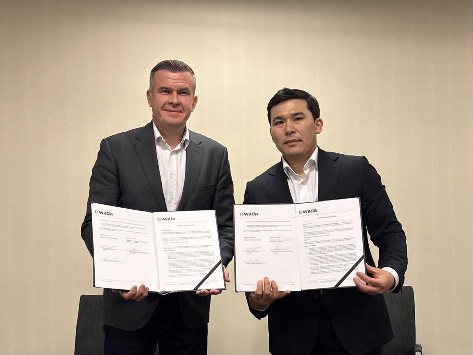 Kazakhstan signs memorandum with WADA on cooperation and policy development