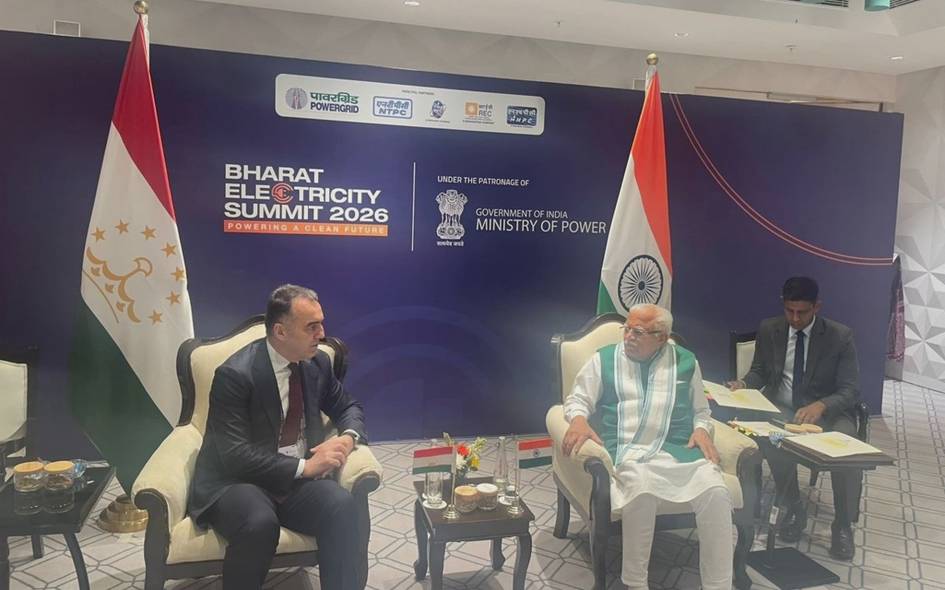 Tajikistan, India discuss expansion of energy cooperation