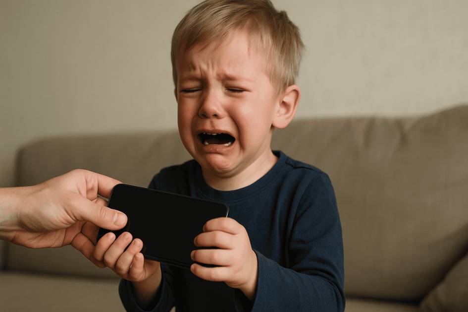 Bolani tinchlantirish uchun unga smartfon berish qanchalik to‘g‘ri?