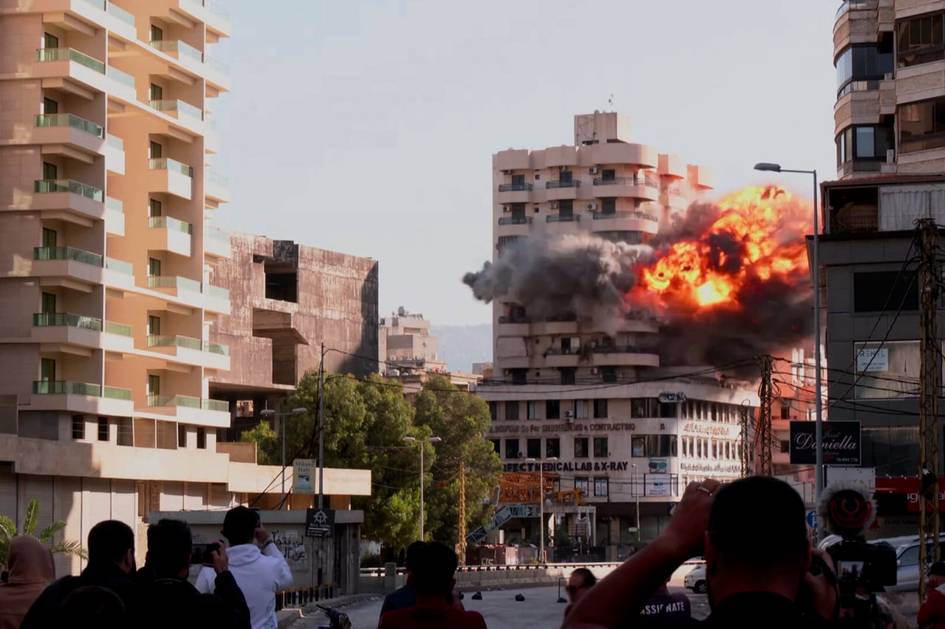 Исроил бир ой давомида Ливандаги 3500 дан ортиқ нишонга зарба берди