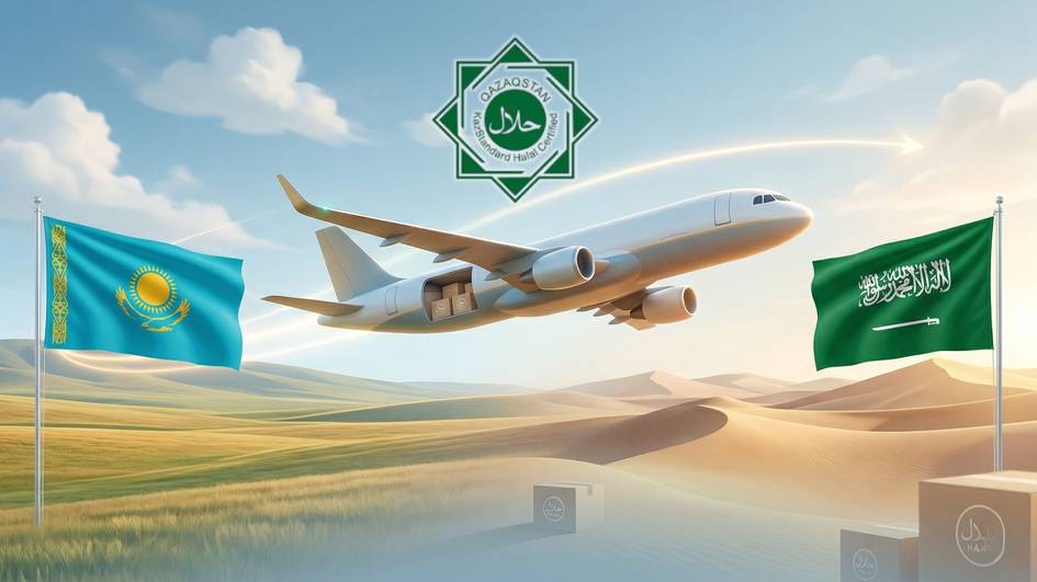 Kazakhstan exports halal goods to Saudi Arabia after certification approval