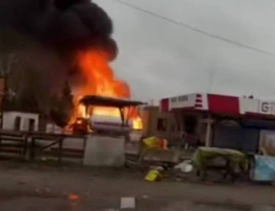 Сурхондарёдаги пропан заправкада ёнғин чиқди