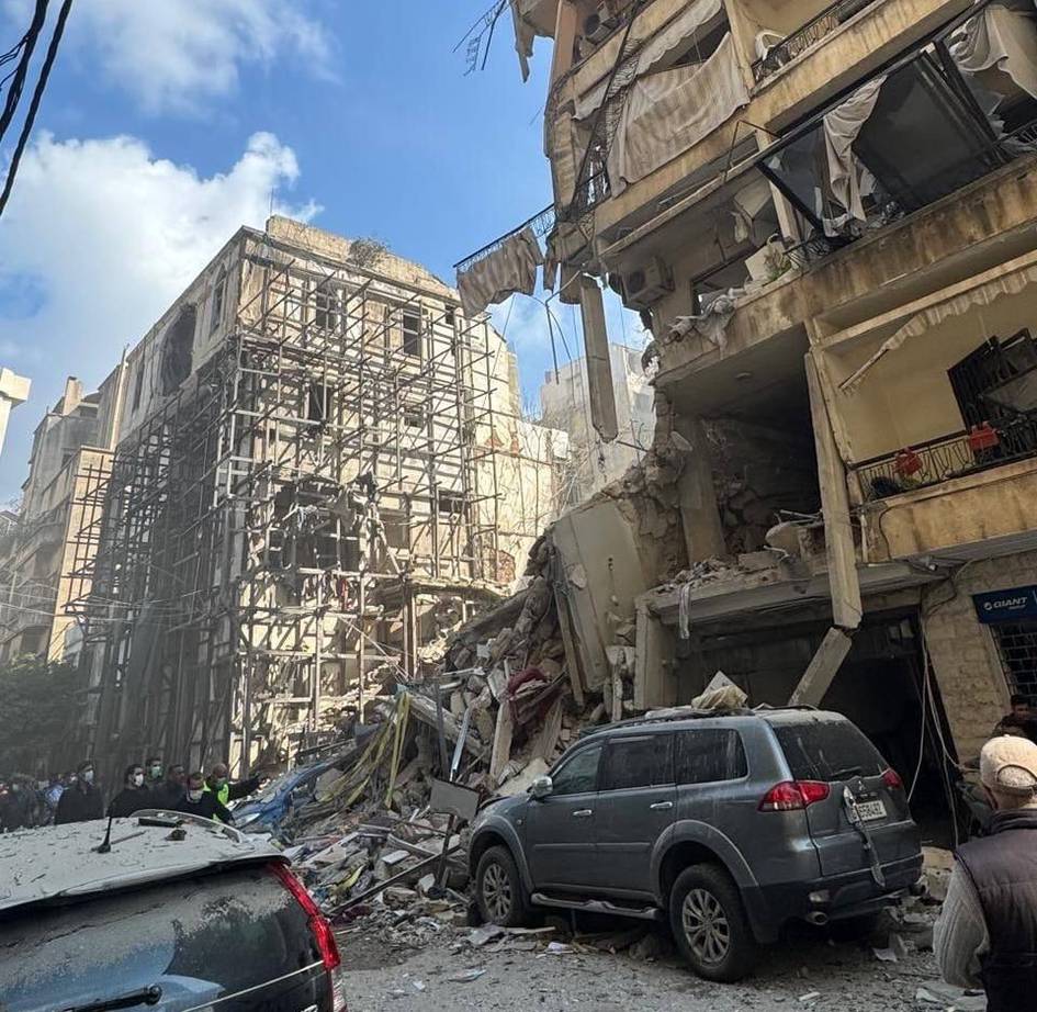 Исроил уруш бошланганидан бери Байрутга энг шиддатли зарбаларни берди (видео)