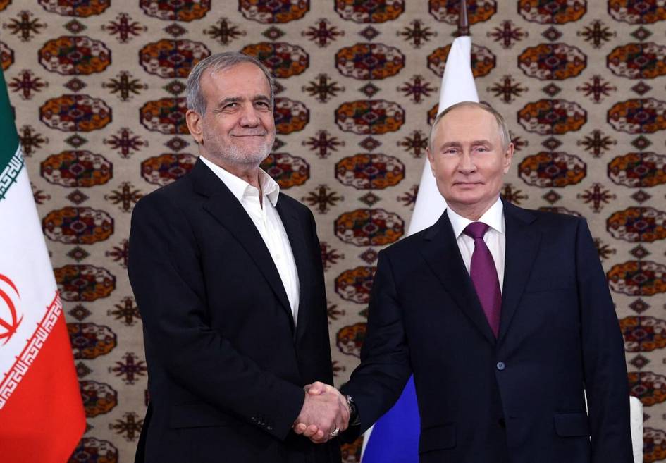 Putin va Pezeshkiyon Islomoboddagi AQSH–Eron muzokaralarini muhokama qildi