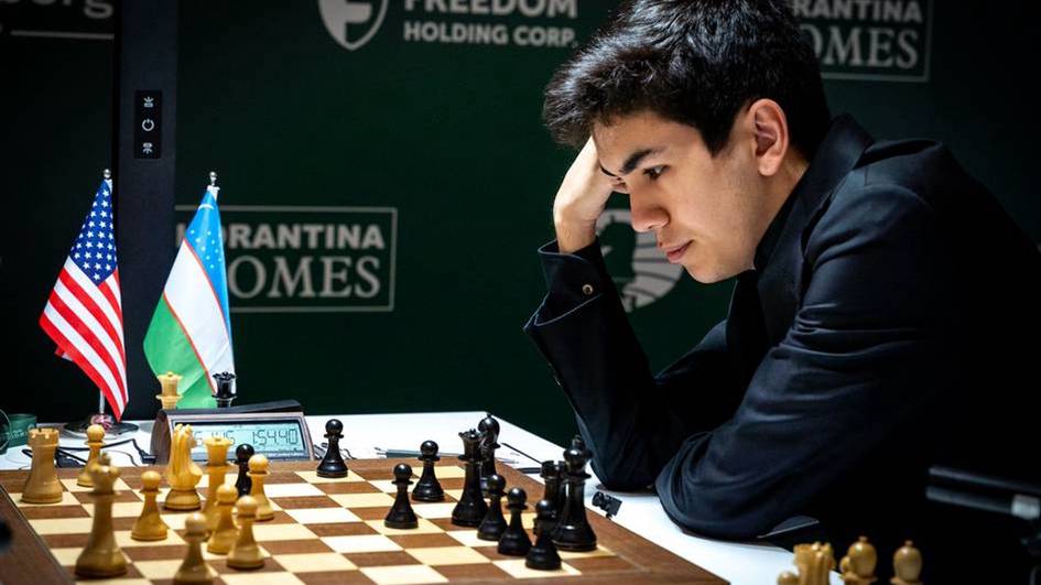 Uzbekistan’s Sindarov calls Caruana clash one of toughest at Candidates Tournament