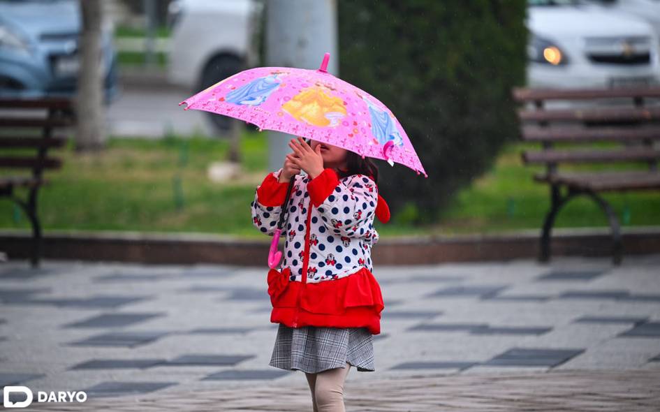 Сегодня узбекистанцев ожидает дождливая погода
