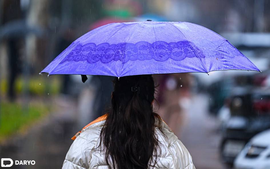 Сегодня по всему Узбекистану ожидается сильный дождь