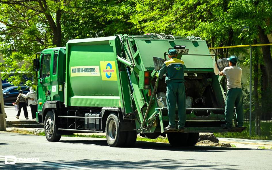 Мусоровозы в Ташкенте теперь можно отслеживать онлайн — запущено новое приложение