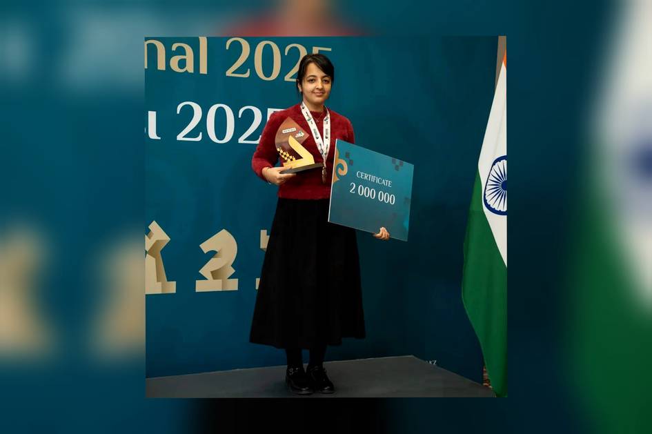 Шахматистка Афруза Хамдамова — чемпионка мира среди девушек до 18 лет