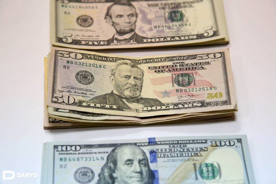O‘zbekistonda dollar kursi yana pastladi