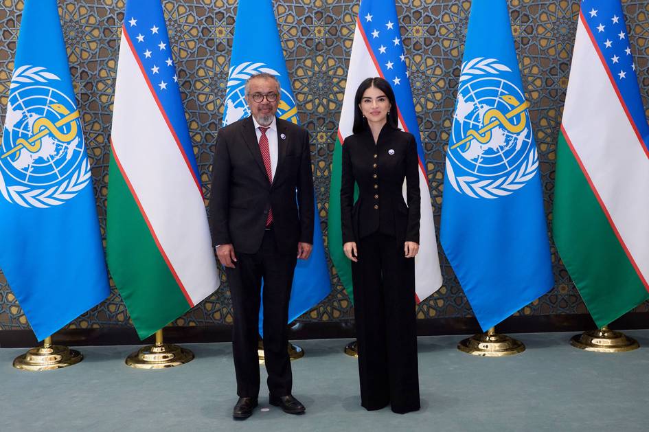 Saida Mirziyoyeva Samarqandda JSST bosh direktori bilan uchrashdi
