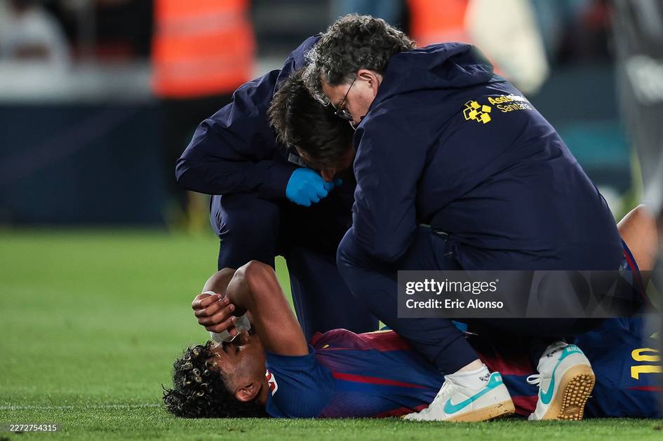 “Barselona”dan rasmiy bayonot: Yamal mavsum oxiriga qadar safdan chiqdi