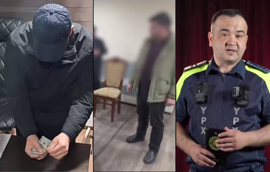 В Узбекистане водители пытались дать взятки сотрудникам ДПС на 177 млн сумов