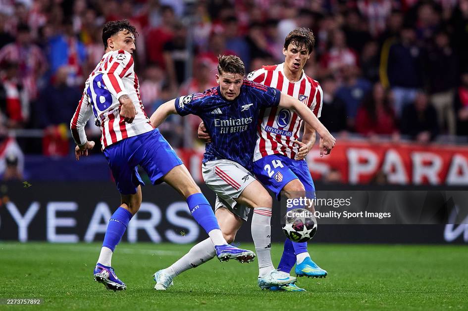 ЕЧЛ. “Атлетико” “Арсенал”