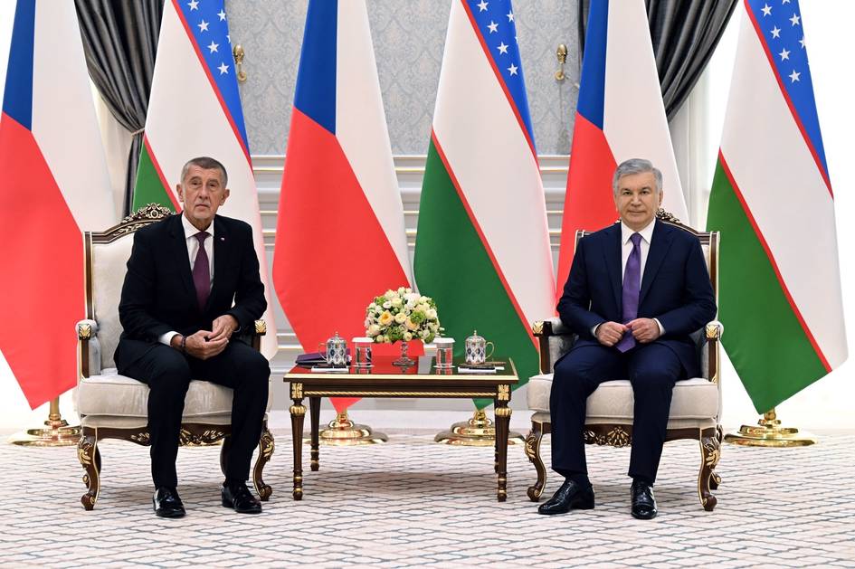 Uzbekistan, Czech Republic set $1bn trade target as Mirziyoyev, Babis discuss expanded cooperation in Tashkent