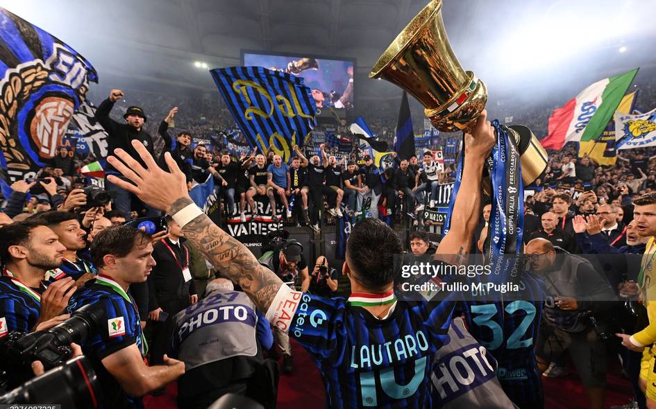 “Inter” o‘z tarixida 10-marta Italiya Kubogini qoʻlga kiritdi