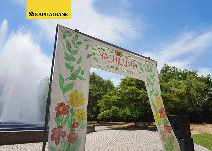 Kapitalbank “Yashil Uyim” ekologik festivalini qo‘llab-quvvatladi