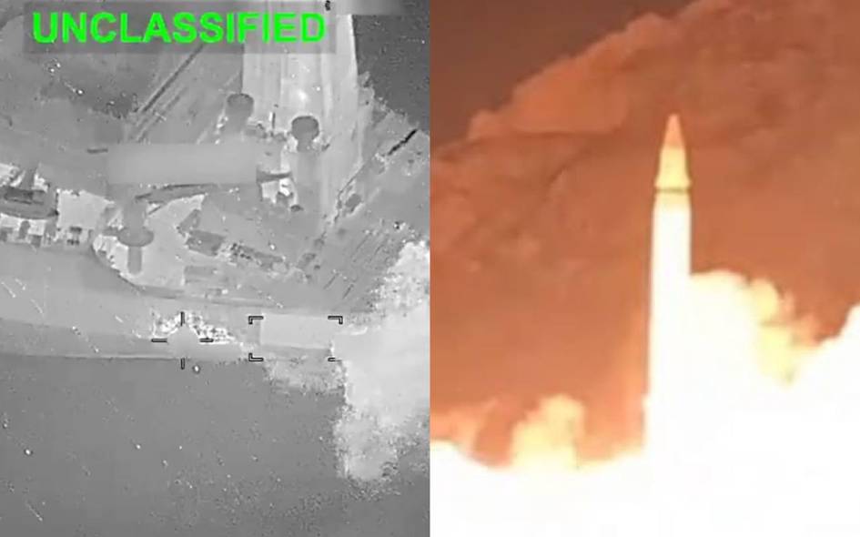 АҚШ Эронга кетаётган танкер ва Қешм оролига ҳужум қилди, Эрон бунга жавобан АҚШ базасини ўққа тутди (видео)