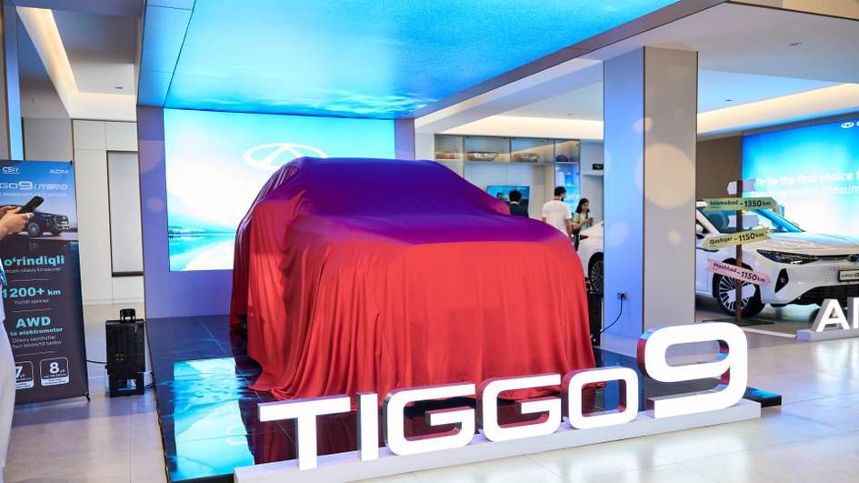 Chery Ўзбекистонда CSH гибрид платформаси ва янги Tiggo 9 Hybrid’ни тақдим этди