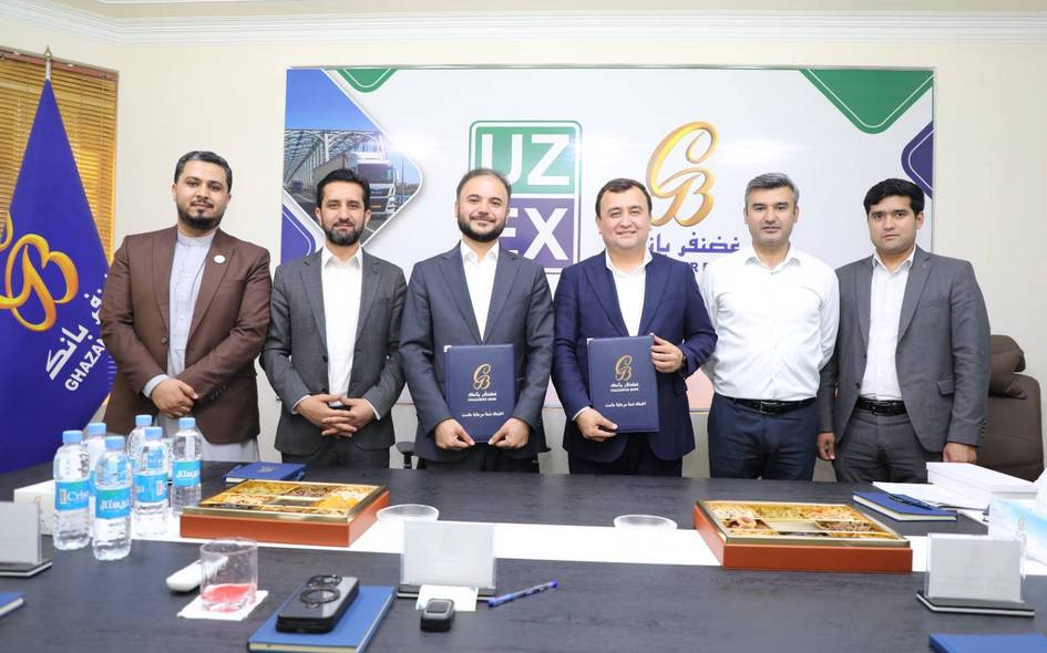 UZEX, Ghazanfar Bank sign cooperation agreement to expand trade with Afghanistan