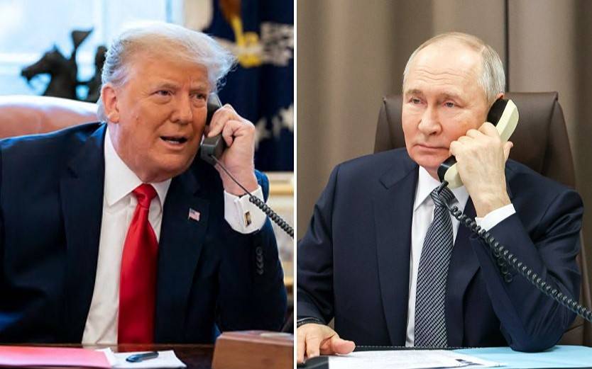 Путин ва Трамп телефон орқали Украинадаги урушни муҳокама қилди