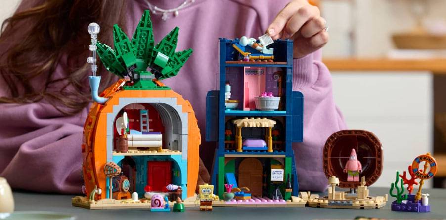 Lego “Губка Боб” мулфилми асосида 1 794 деталдан иборат конструкторни тақдим этди