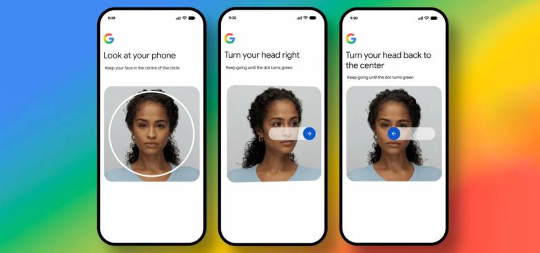 Энди Google аккаунтга видеоселфи ёрдамида кириш мумкин