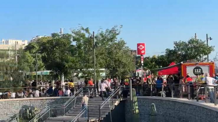 Барселона метросида ёнғин чиқиб 130 дан ортиқ одам тутундан заҳарланди (видео)