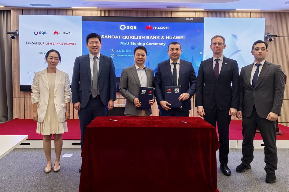 СҚБ ва Huawei сунъий интеллект соҳасида стратегик ҳамкорликни кенгайтиради