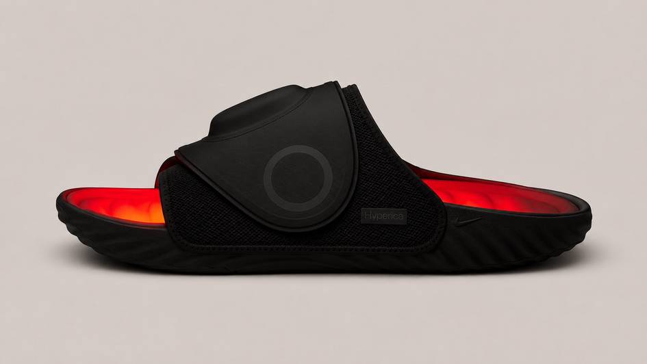 Nike оёқларни иситувчи ва массаж қилувчи “ақлли” шиппакларни тақдим этди