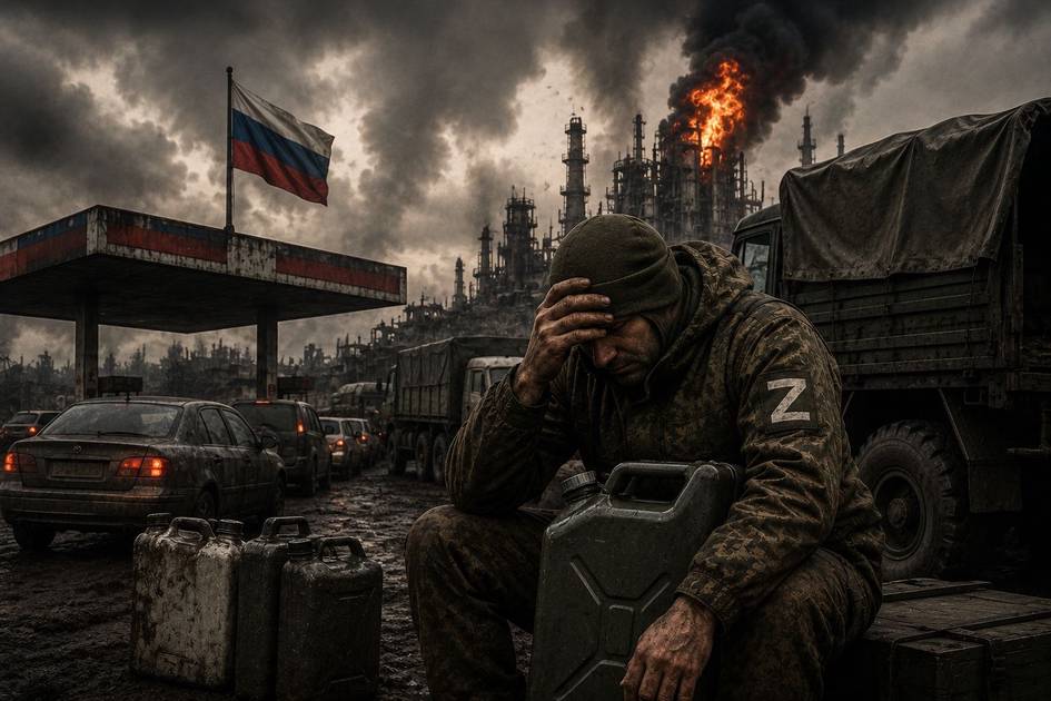 “Аҳвол жуда оғир”: россиялик аскарлар фронтда бензин ва дизель тақчил бўлиб қолганини айтмоқда