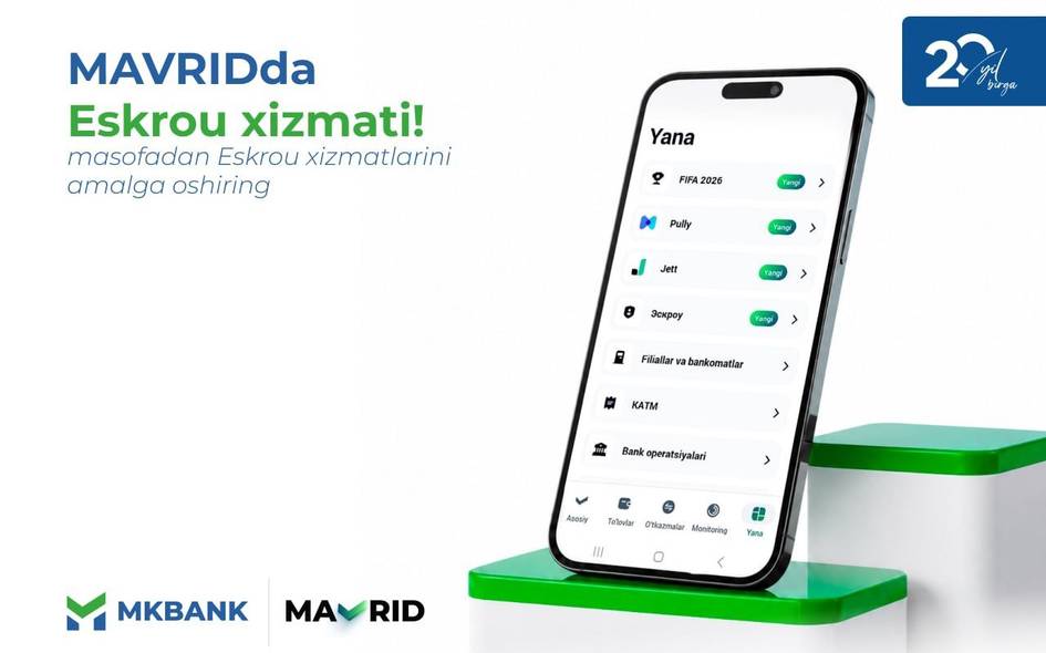 MKBANK эскроу хизматларини кенгайтирмоқда: нотариал олди-сотди битимлари янада қулай ва хавфсиз!