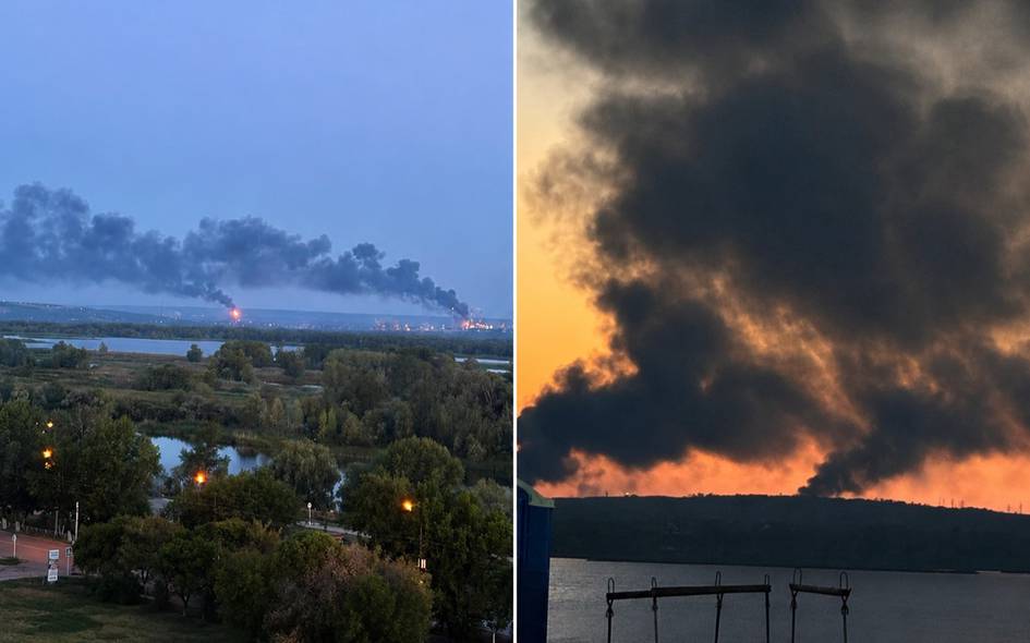 Украина дронлари яна Саратовни нишонга олди: 2 киши ҳалок бўлди (видео)