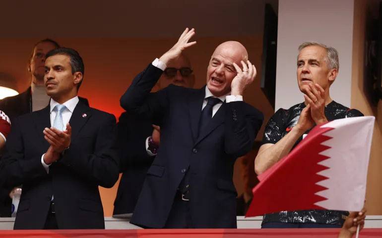 Олтита араб мамлакати FIFA президентини қўллаб-қувватлашини маълум қилди