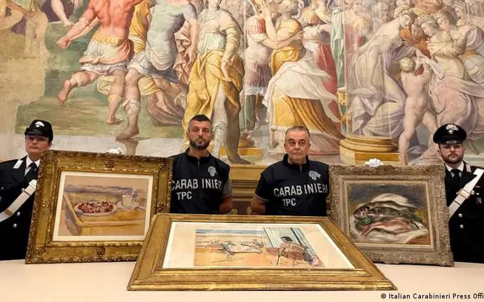 Италияда музейдан ўғирланган Ренуар, Сезанн ва Матисс картиналари топилди
