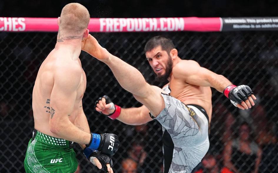 UFC. Ислом Махачев Ян Геррини мағлуб этиб, ўз камарини муносиб ҳимоя қилди