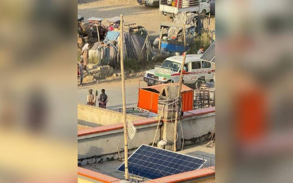 Kobuldagi xususiy maktabda portlash yuz berdi (video)