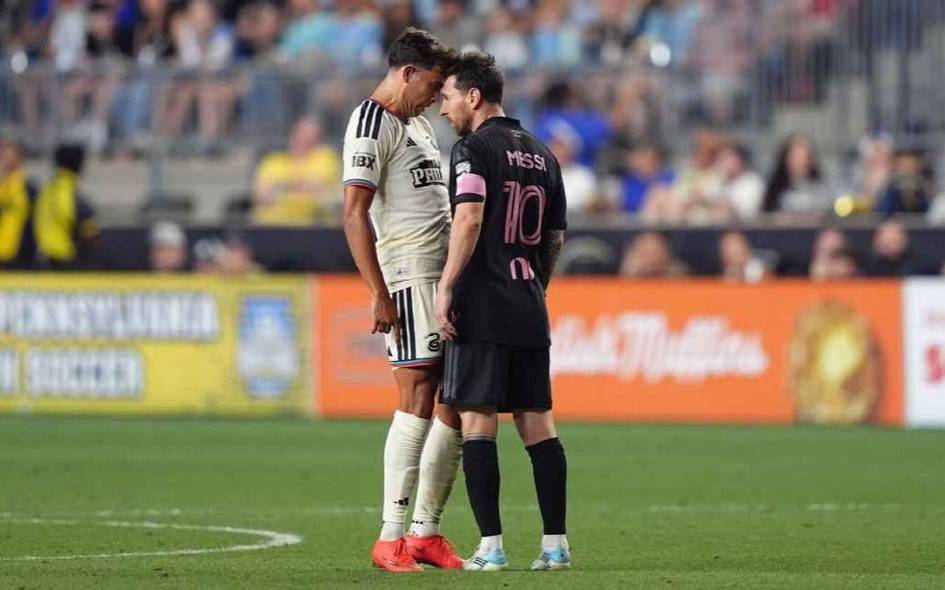 Месси рақибига зарба бергани учун MLS томонидан жаримага тортилди