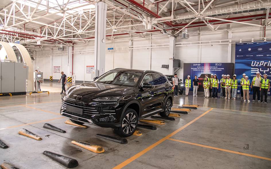 160 млн доллар инвестиция киритилган BYD Uzbekistan Factory заводига саёҳат