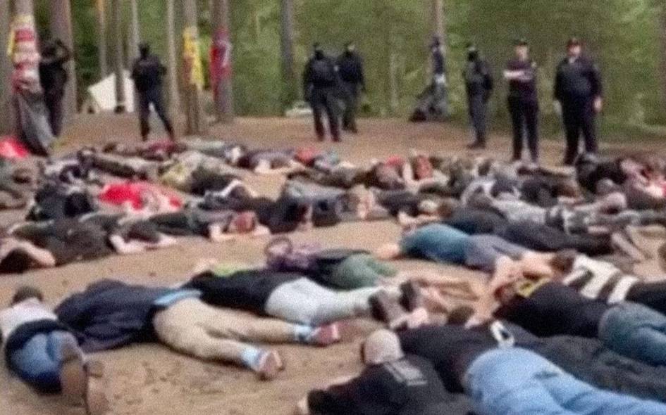 Россияда 100 га яқин одам Украина ҳақида қўшиқ айтгани учун ушланди